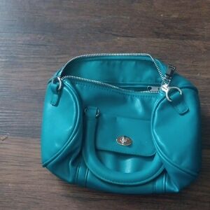 Elegant Teal Handbag
